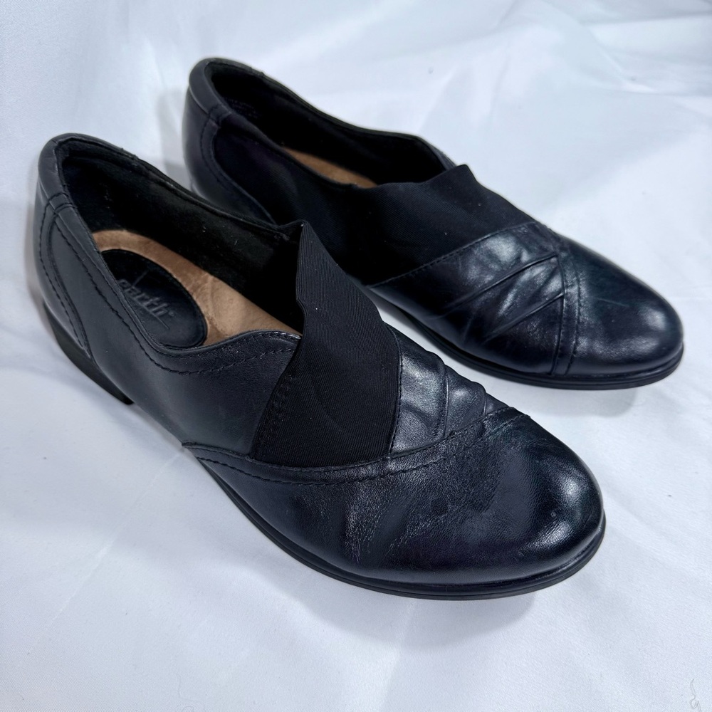 Earth Comfortable Black Men’s Shoes